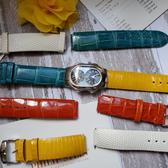 Philip Stein Signature comes w/4 pairs of straps main image 6